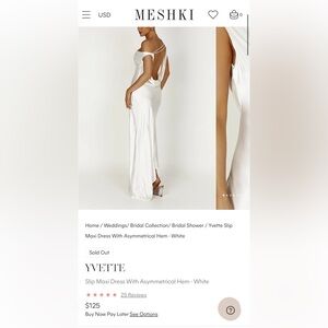 Meshki Yvette Dress NWT